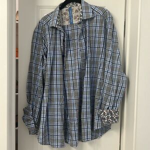Men’s button down Robert Graham